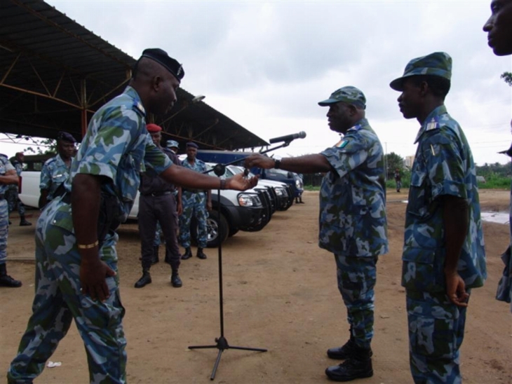 Sécurité : quatre véhicules pick up de type 4x4 offerts à la gendarmerie nationale